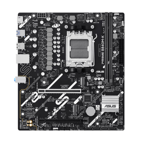 ASUS PRIME B840M-K – Mainboard – Sockel AM5, AMD B840, mATX, DDR5