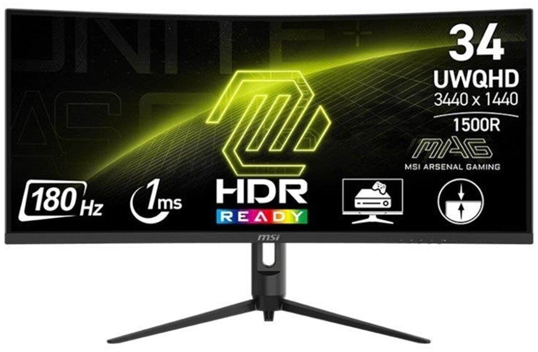 MSI MAG 342CQRFDE E20 – 34" Gebogen, 3440 × 1440 (UWQHD)