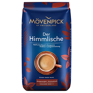 Mövenpick Der Himmlische – Bohnenkaffee – Café Crème, Arabica, Intensität 2, 1 kg