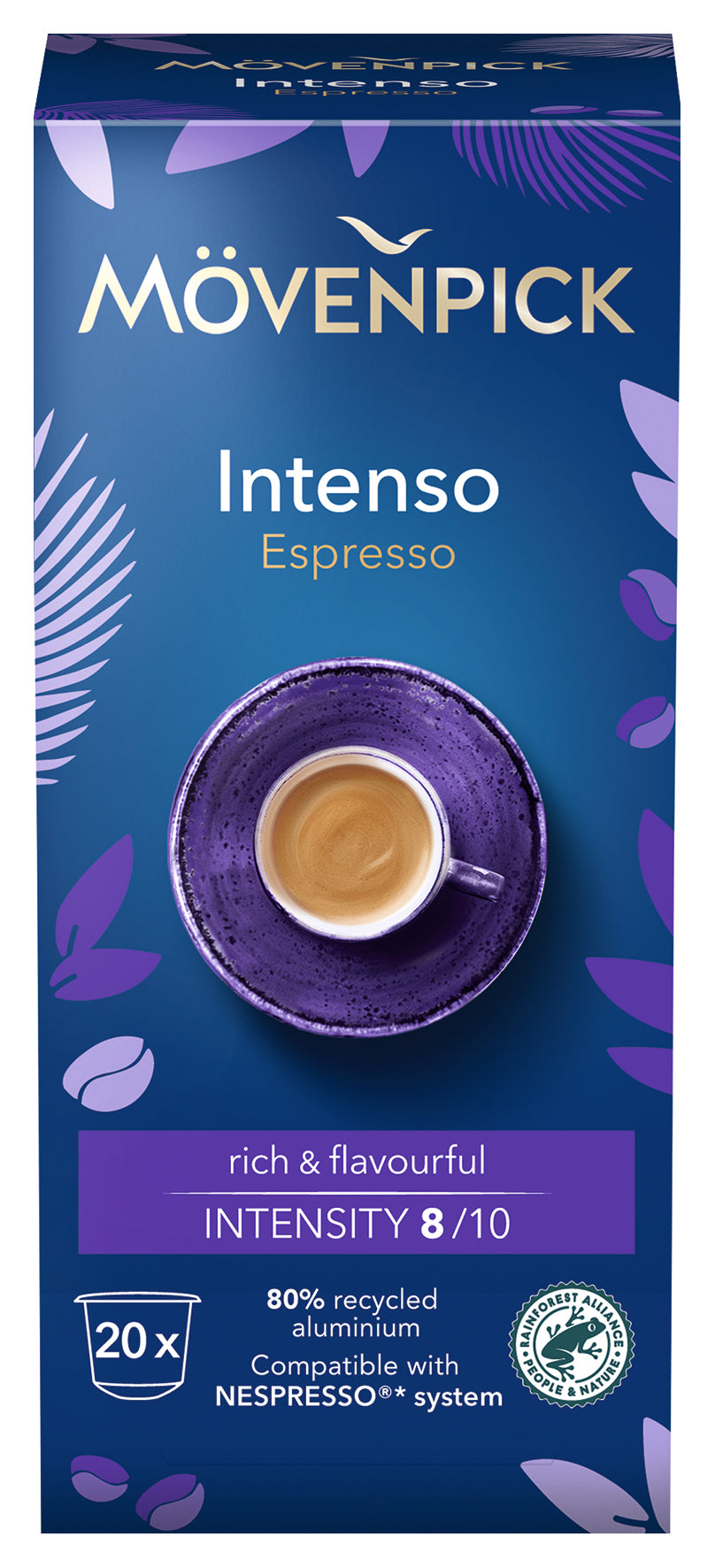 Mövenpick Intenso Espresso – Kapseln – Intensität 8