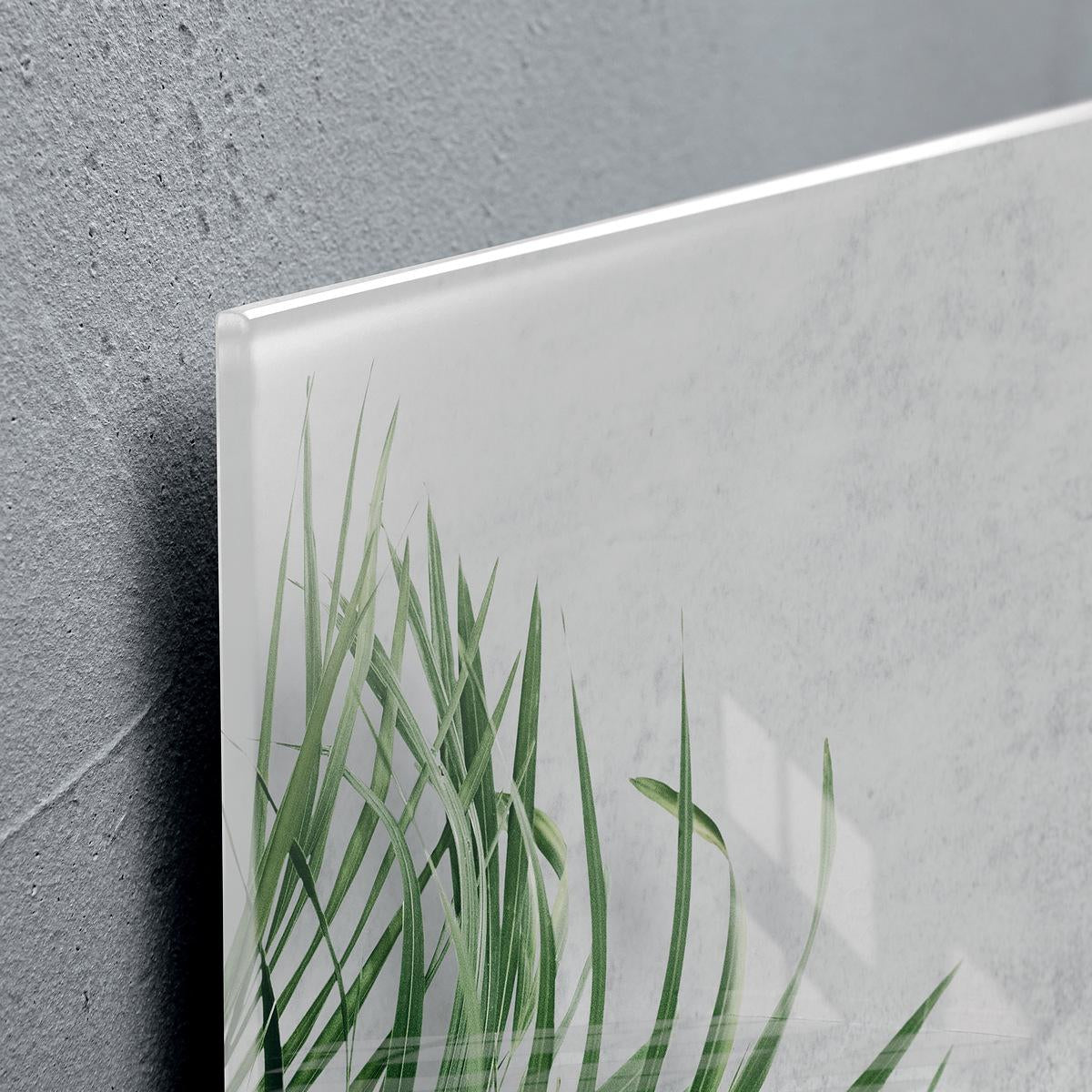 Sigel Whiteboard – 91 × 46 cm, Glas, magnetisch, Wandmontage, inkl. Magnetwürfel, Montagesatz