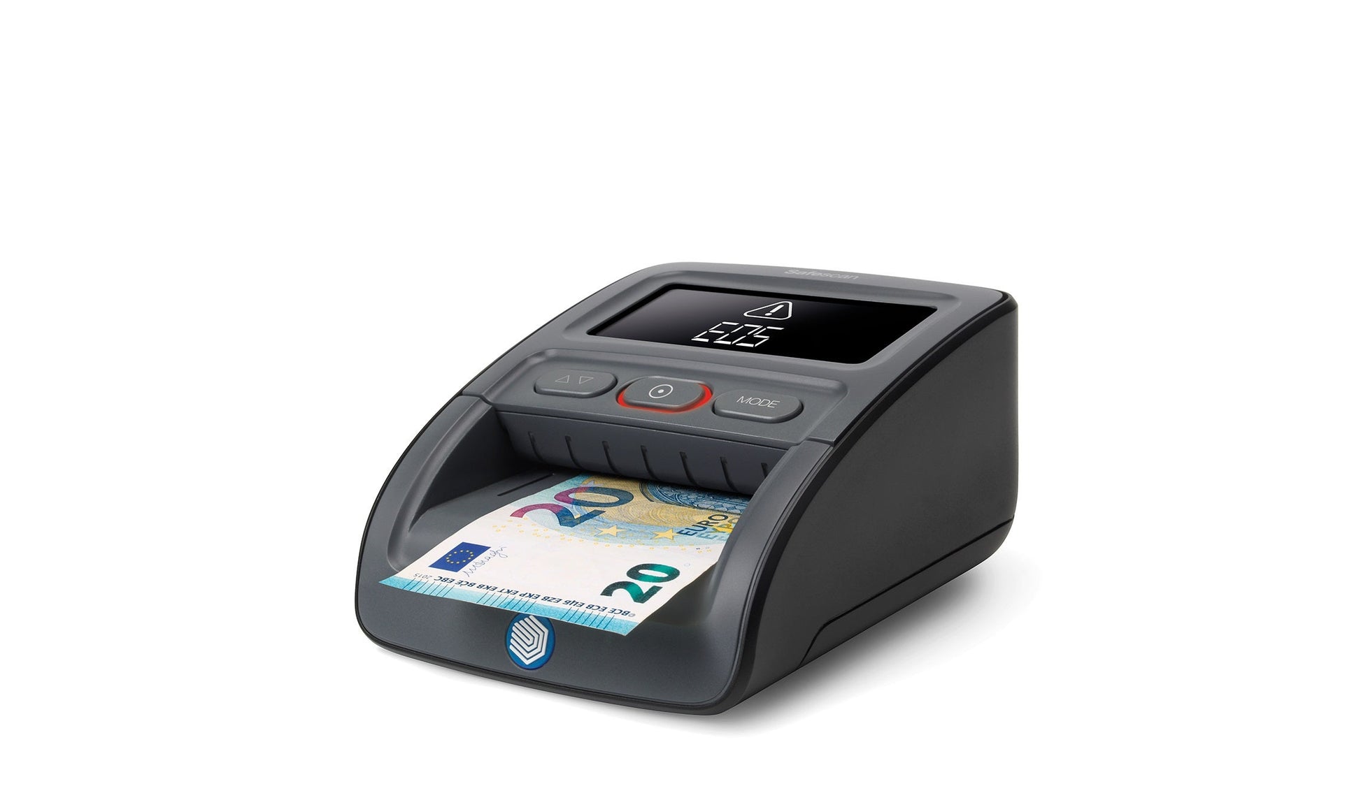 Safescan 155-S – Banknotentester, IR/Magnetisch/Wasserzeichen, 3,8" LCD, Schwarz, für CHF/EUR/GBP u. a.