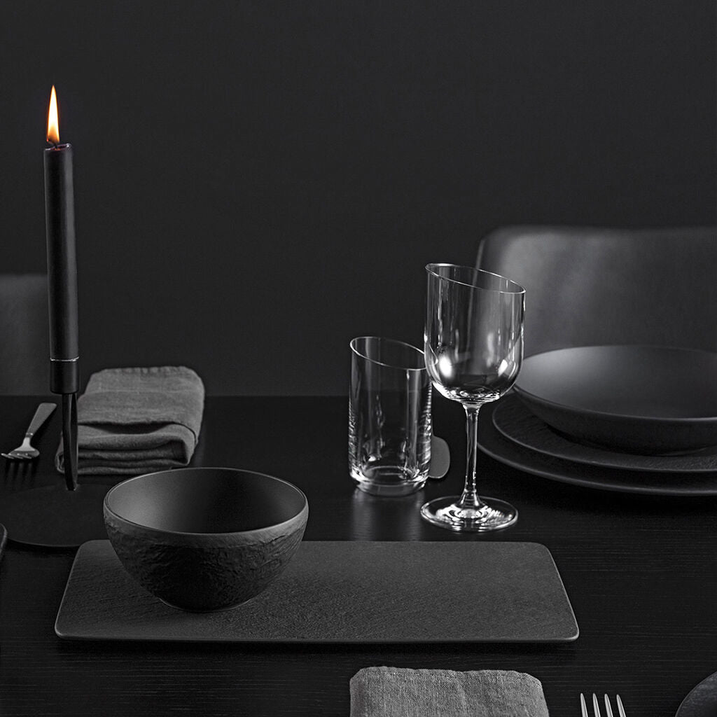 Villeroy & Boch Manufacture Rock Dipschale – 0,06 l, Porzellan, schwarz
