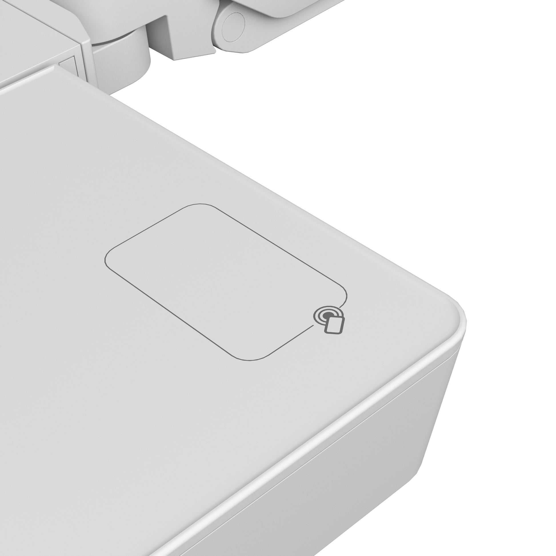 Ergotron CareFit Combo Wand-Schwenkarm – Weiss