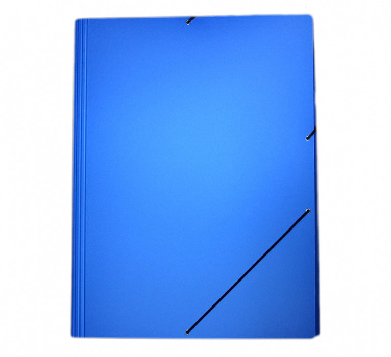 EROLA Sammelmappe für A3, Karton, Blau, mit Gummizug