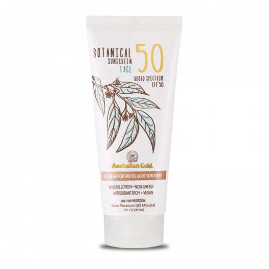 Australian Gold Sonnencreme SPF 50 – Gesicht, getönt – 88 ml