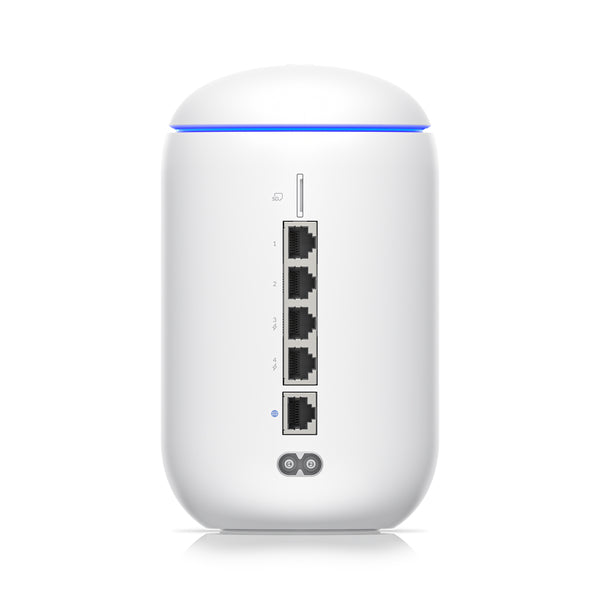Ubiquiti UniFi Dream Router UDR WLAN-Router – Wi-Fi 6 (802.11ax), Dual-Band (2,4/5 GHz), 4× LAN
