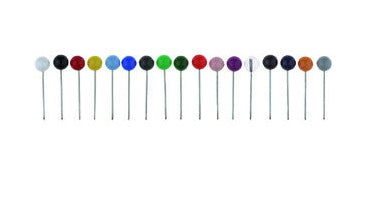 Alco Markiernadeln, Ø 5 mm, L 16 mm – Kunststoff, 100 Stück