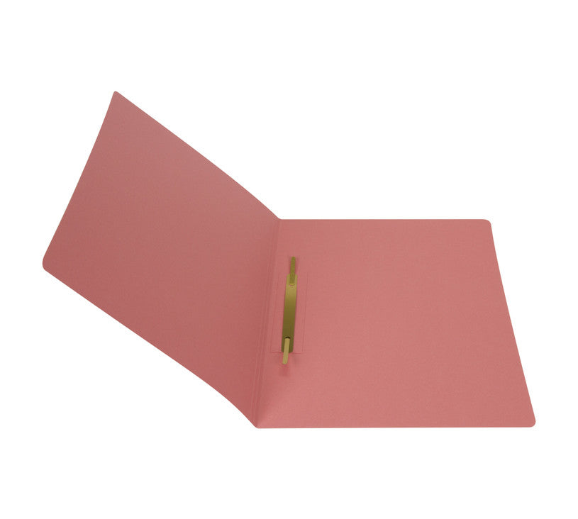 Biella Schnellhefter – A4, Karton, Rot, Heftzunge, Beschriftungslinien, 240 g/m²