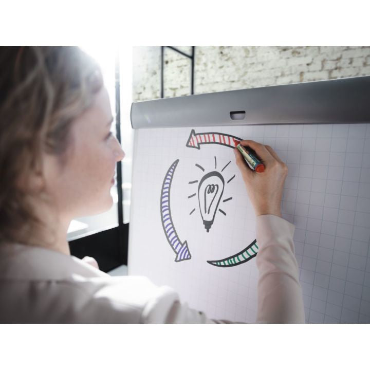 Edding Flipchart-Marker 32 EcoLine – Keilspitze 1,5-5 mm – Schwarz – Nachfüllbar