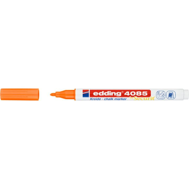 Edding Kreidemarker 4085 – Rund, 1–2 mm – Neonorange