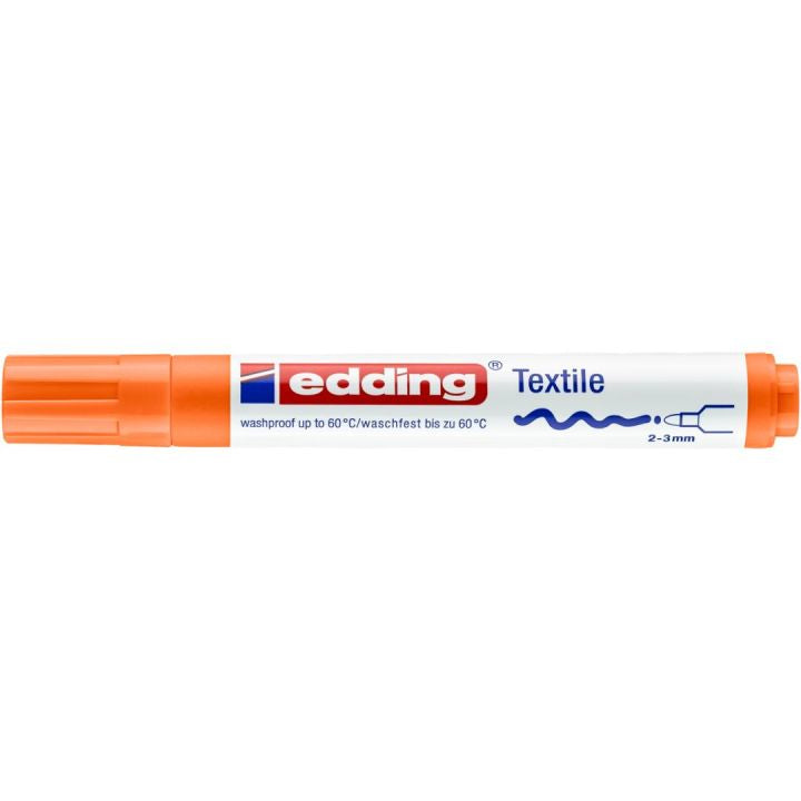 Edding Textilmarker für Permanentmarker – Orange