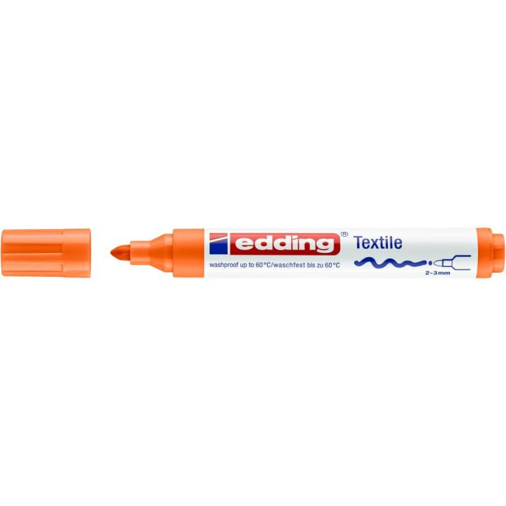 Edding Textilmarker für Permanentmarker – Orange