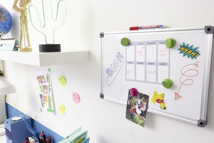 Edding Whiteboard-Marker 250 – Rundspitze 1,5-3 mm – Gelb – Trocken abwischbar