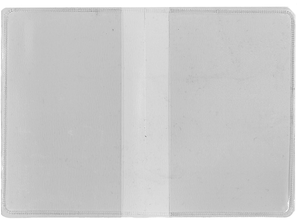 Buroline BÜROLINE Ausweishülle A4, doppelt, PVC, transparent – 25 Stück