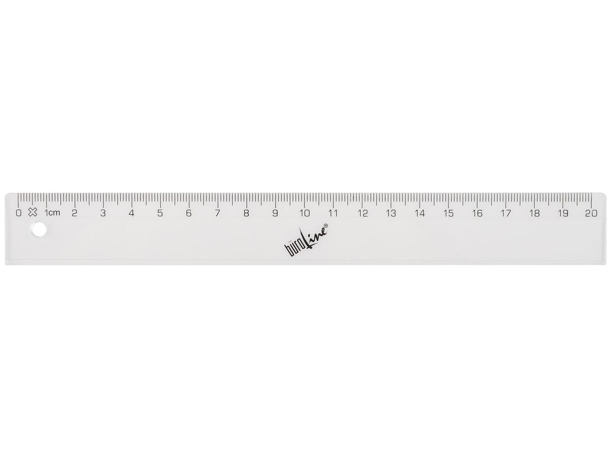 Buroline Lineal – Kunststoff – 20 cm