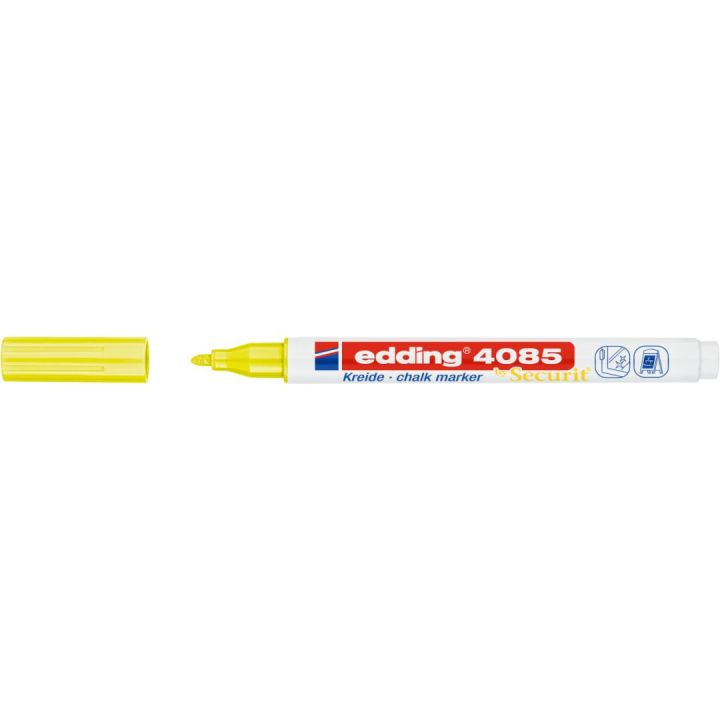Edding Kreidemarker 4085 – Rund, 1–2 mm – Neongelb
