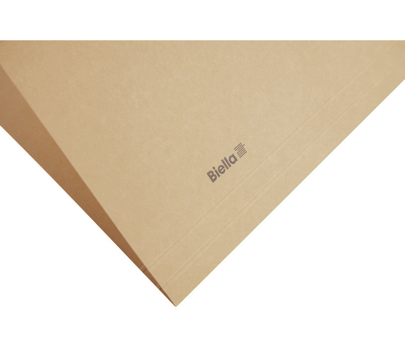 Biella Hängeordner für A4 – Karton, Olivgrün, 320 × 260 mm, mit Vordruck