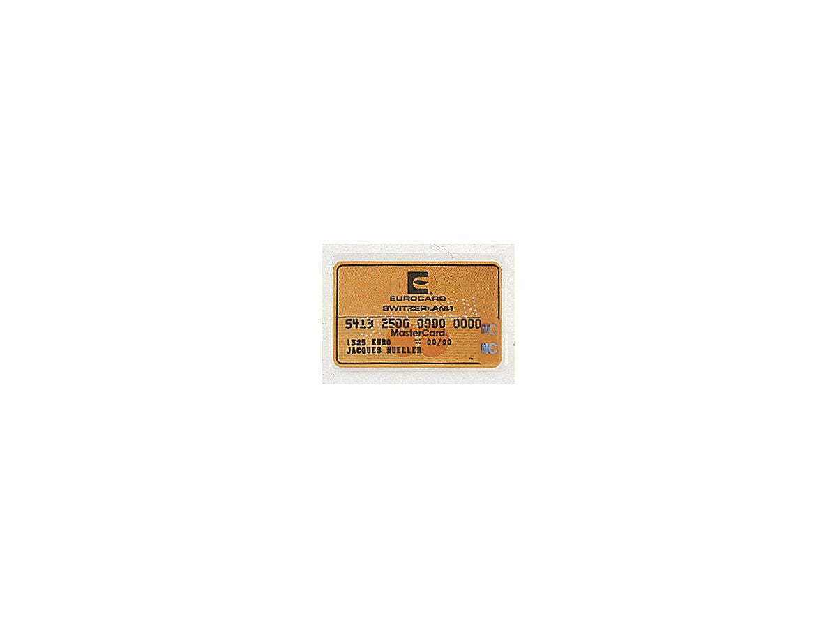 Buroline BÜROLINE Einsteckhülle – für 63 × 94 mm – Polypropylen (PP), transparent