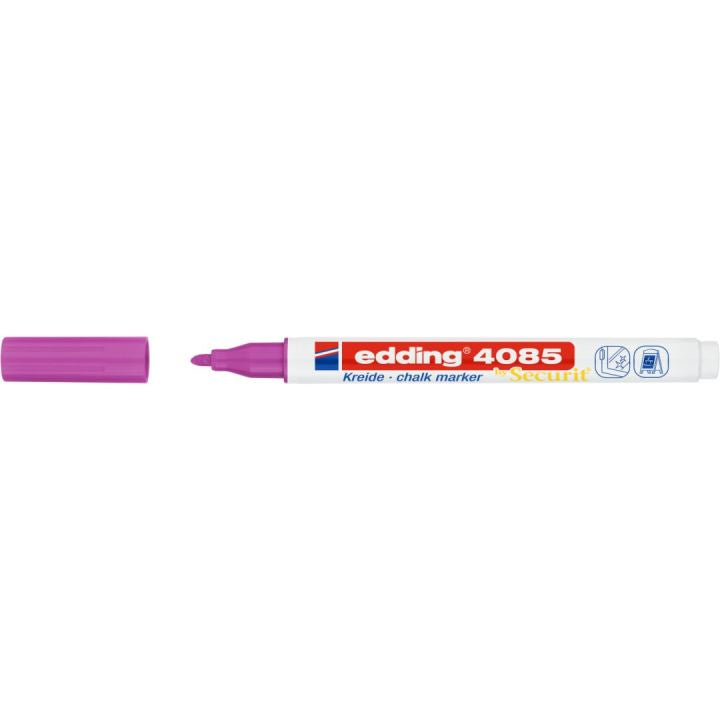 Edding Kreidemarker 4085 – Rund, 1–2 mm – Himbeer