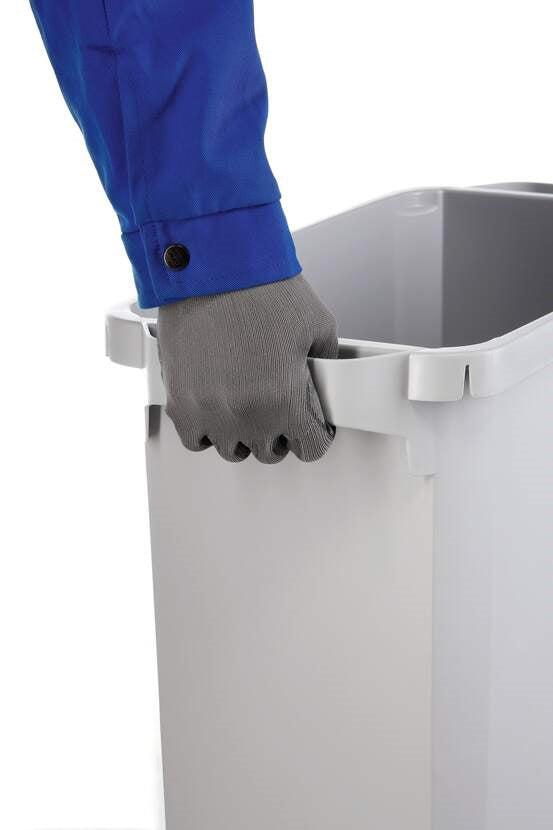 Durable Recyclingbehälter DURABIN ECO – 60 l – Kunststoff, rechteckig – grau