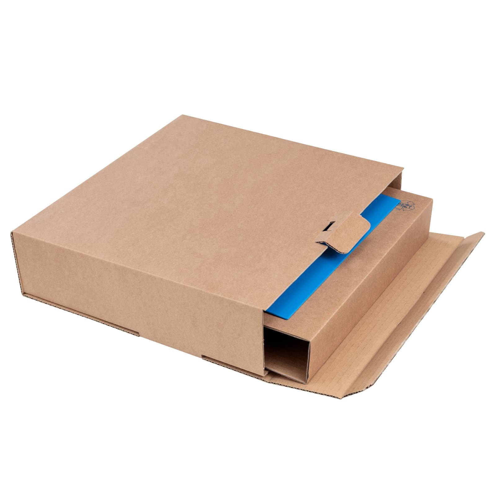 Brieger Versandkarton – 322 × 290 × 75 mm, braun – 25 Stk.