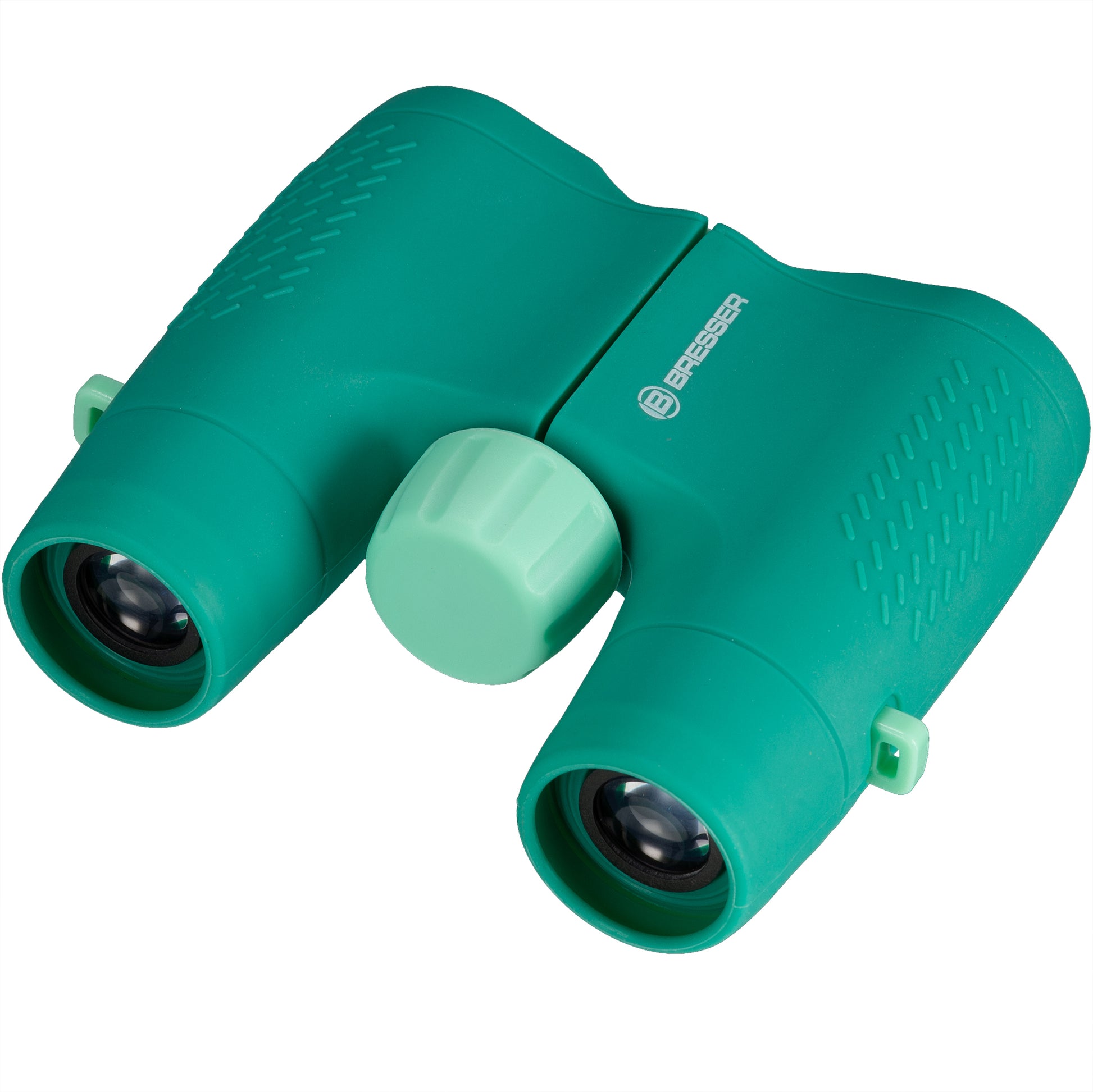 Bresser Optics Bresser Junior Kinderfernglas – 6×21, Sichtfeld 126 m – ab 6 Jahren – grün