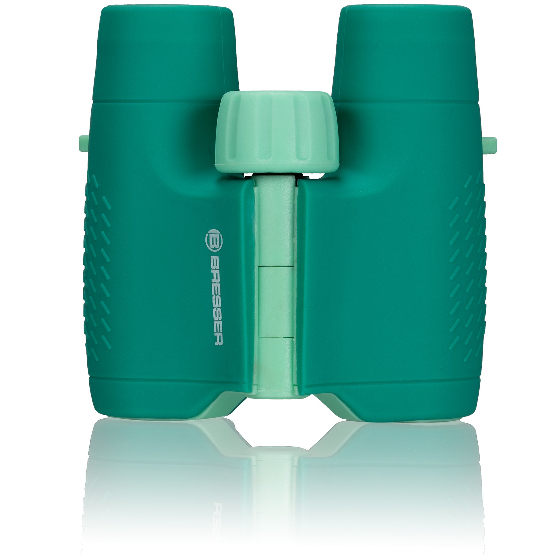Bresser Optics Bresser Junior Kinderfernglas – 6×21, Sichtfeld 126 m – ab 6 Jahren – grün