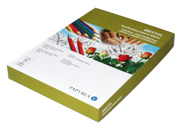 Papyrus Bristolkarton Weiss – A4, 300 g/m², 125 Blätter