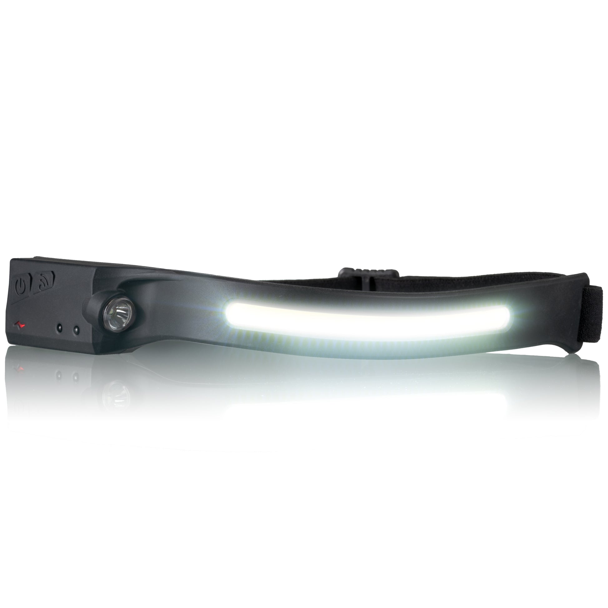 National Geographic Iluminos Stripe Stirnlampe – 300 lm – Schwarz