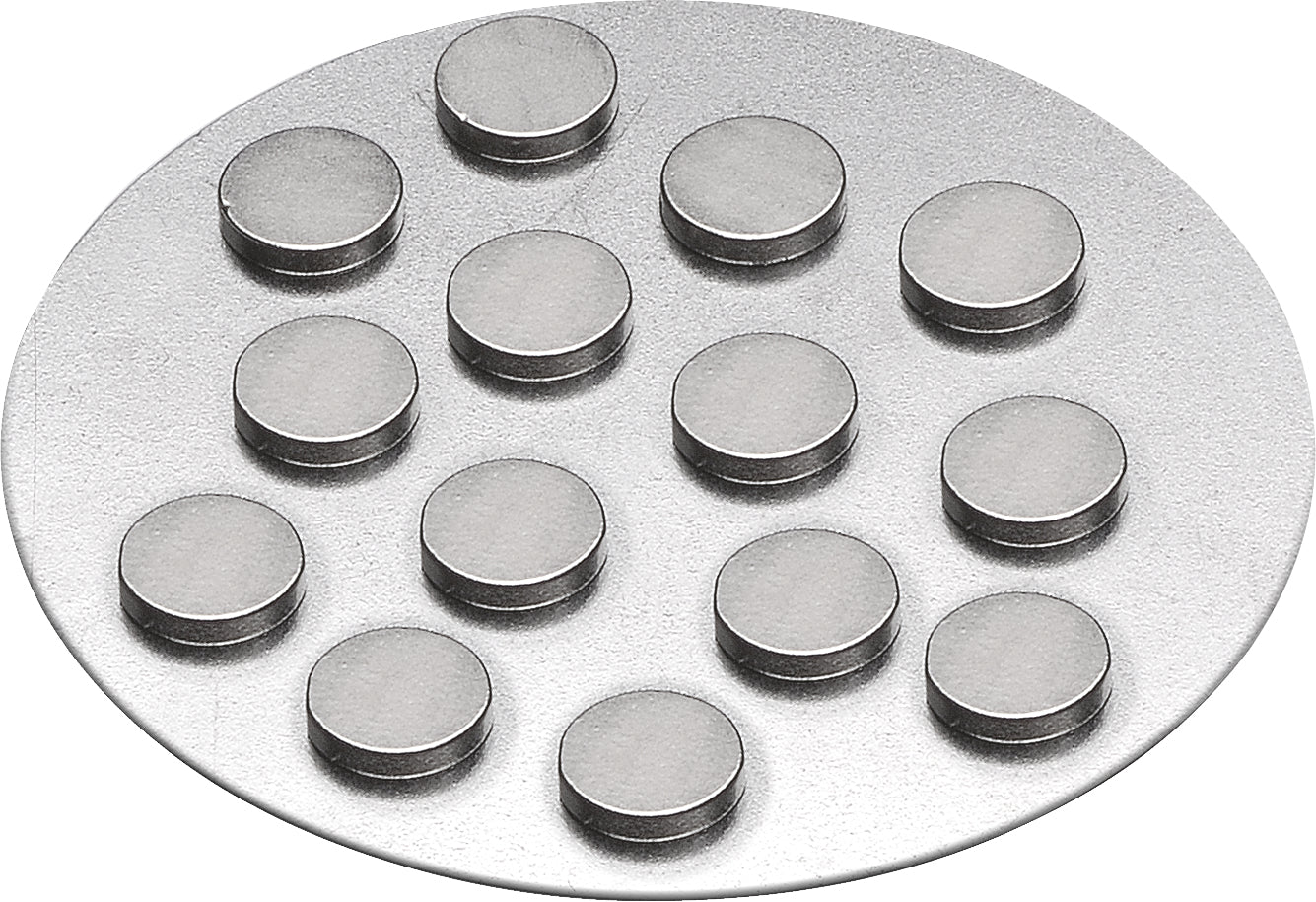 KNORR prandell Magnet-Rohlinge, Ø 10 mm × 2 mm, Set à 12