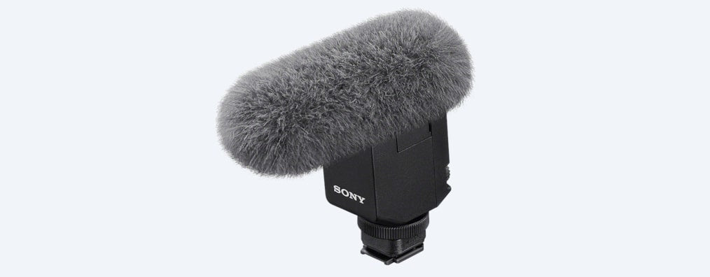 Sony ECM-B10 – Richtrohrmikrofon, umschaltbare Richtcharakteristik, dynamisch, Video, für Sony Kameras, schwarz