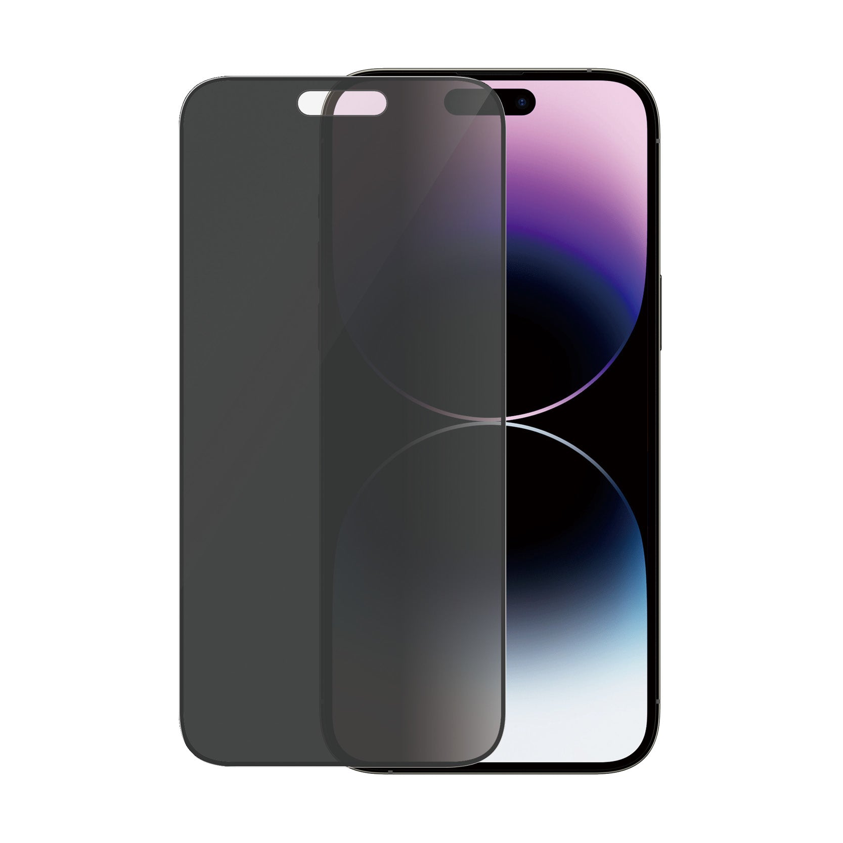 PanzerGlass Privacy-Filter (Panzerglas), Ultra-Wide Fit – für iPhone 14 Pro Max