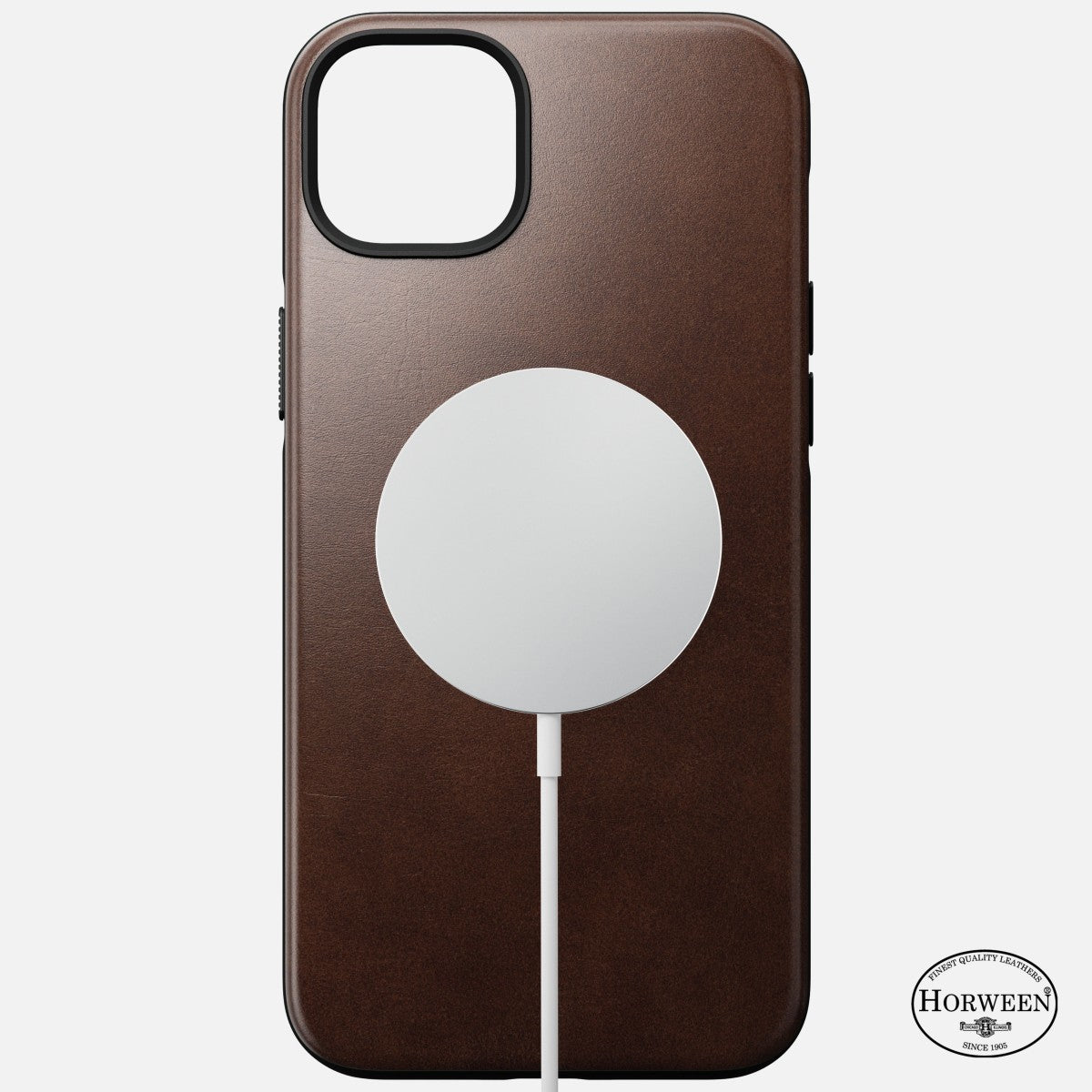 Nomad Backcover – für Apple iPhone 14 Plus – braun – Leder