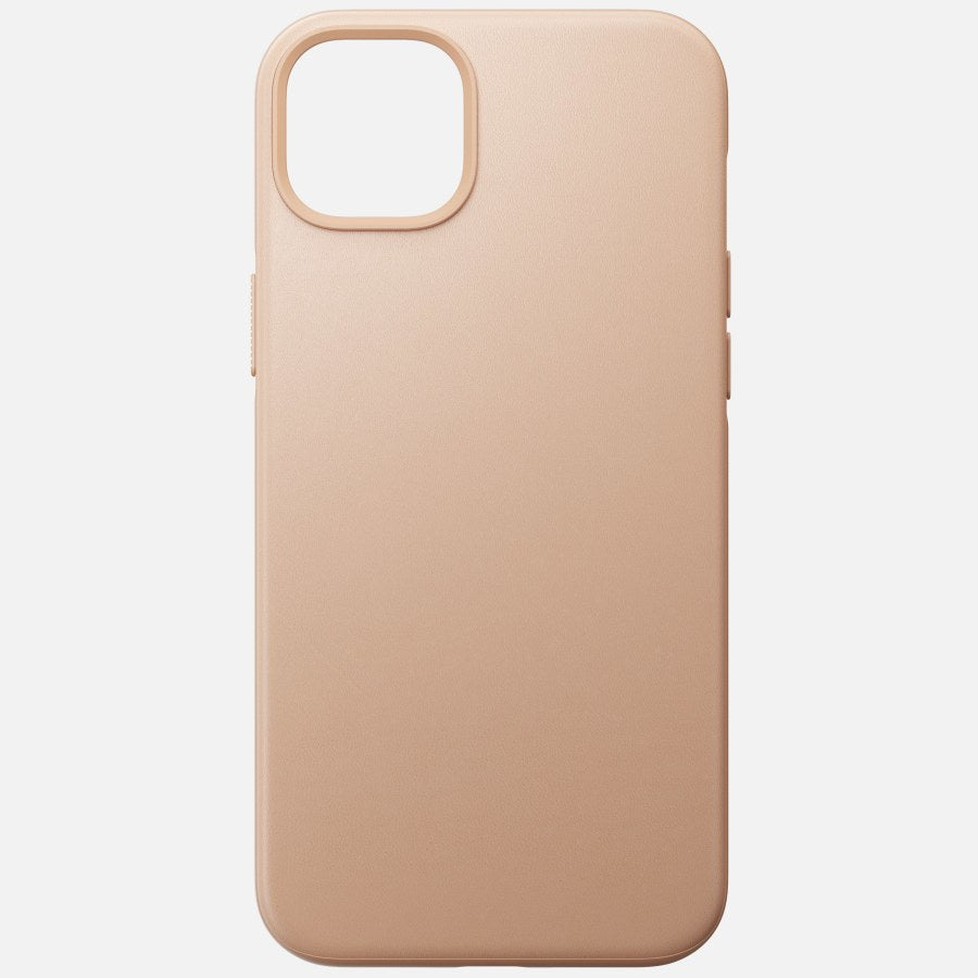 Nomad Modernes Backcover – für Apple iPhone 14 Plus, Leder+PC, Natural