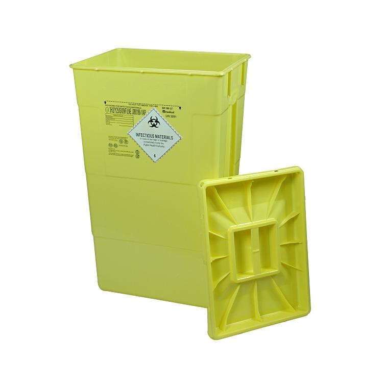 Recyclingbox SC MONO – 60 l – Kunststoff – Gelb