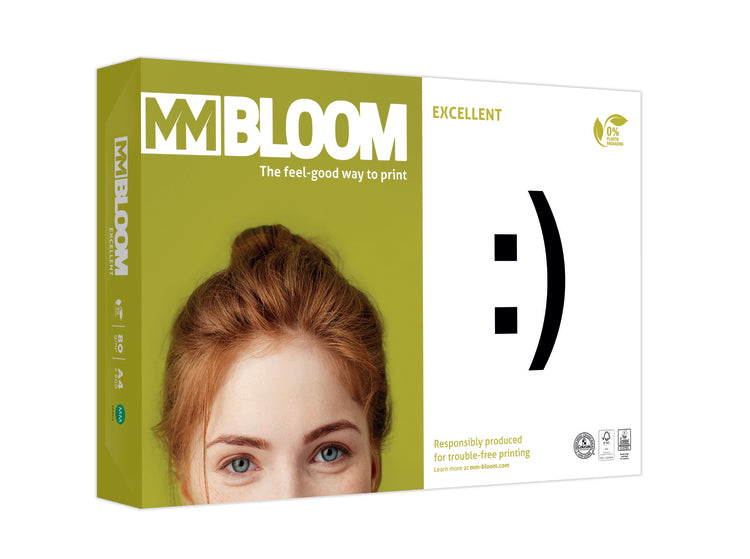 MM Bloom Excellent Kopierpapier – A4, 80 g/m², 500 Blatt