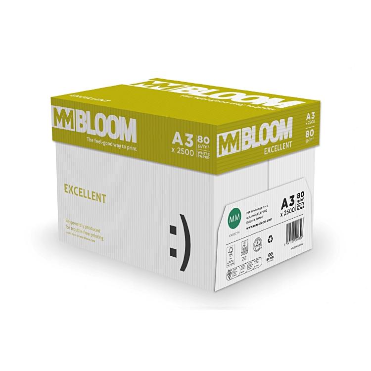 MM Bloom Excellent Kopierpapier – A3, 80 g/m², 500 Blatt