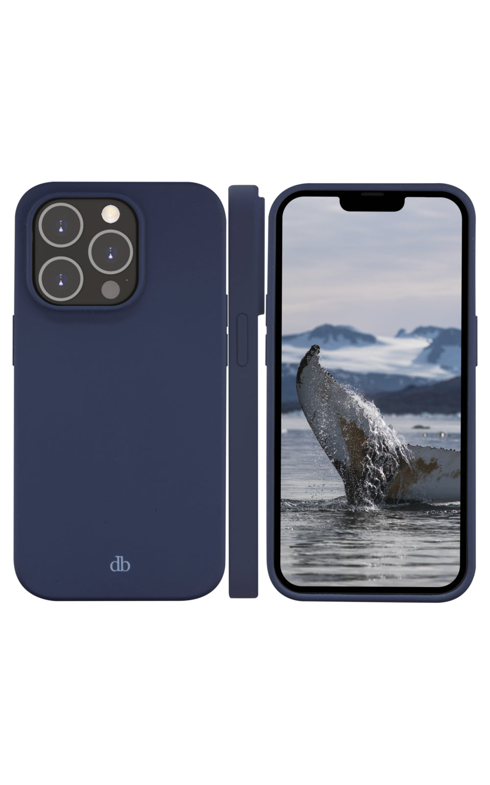 dbramante1928 Greenland – Backcover – für Apple iPhone 14 Pro, Recycling-Kunststoff, Pacific Blue