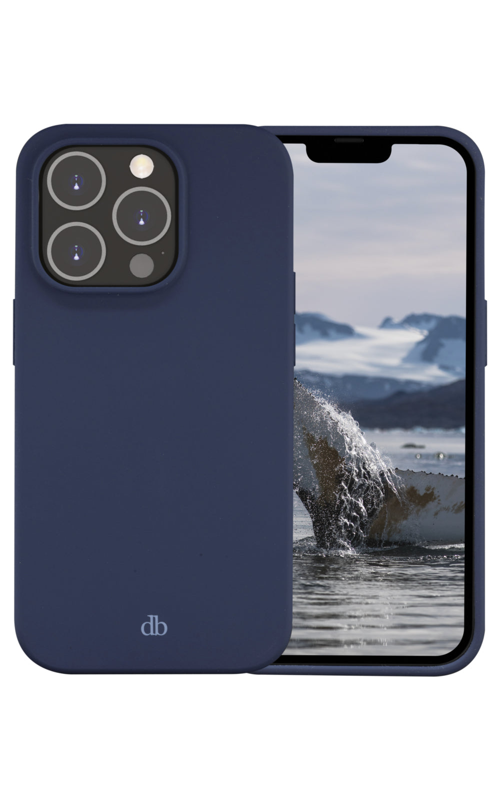 dbramante1928 Greenland – Backcover – für Apple iPhone 14 Pro, Recycling-Kunststoff, Pacific Blue