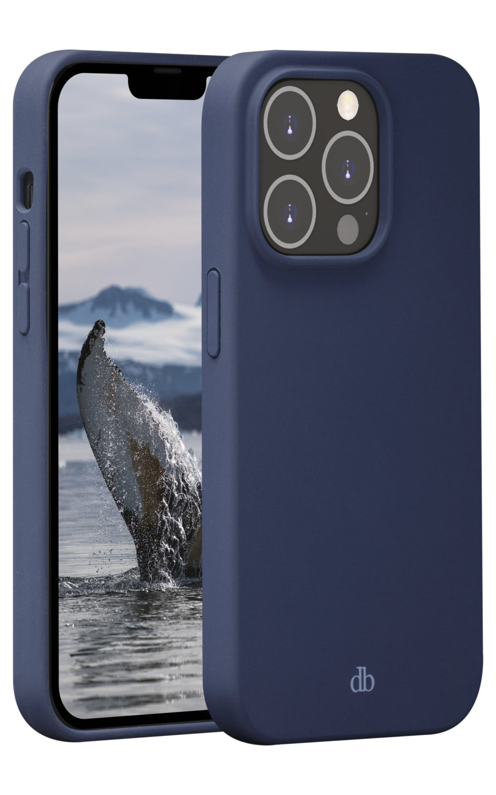 dbramante1928 Greenland – Backcover – für Apple iPhone 14 Pro, Recycling-Kunststoff, Pacific Blue