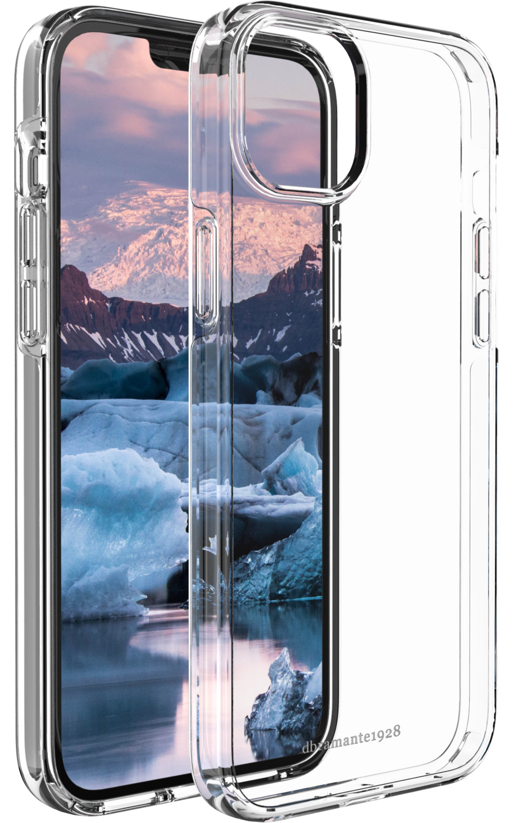 dbramante1928 Backcover – für Apple iPhone 14 Plus, Recycling-Kunststoff, transparent, bis 3 m sturzsicher