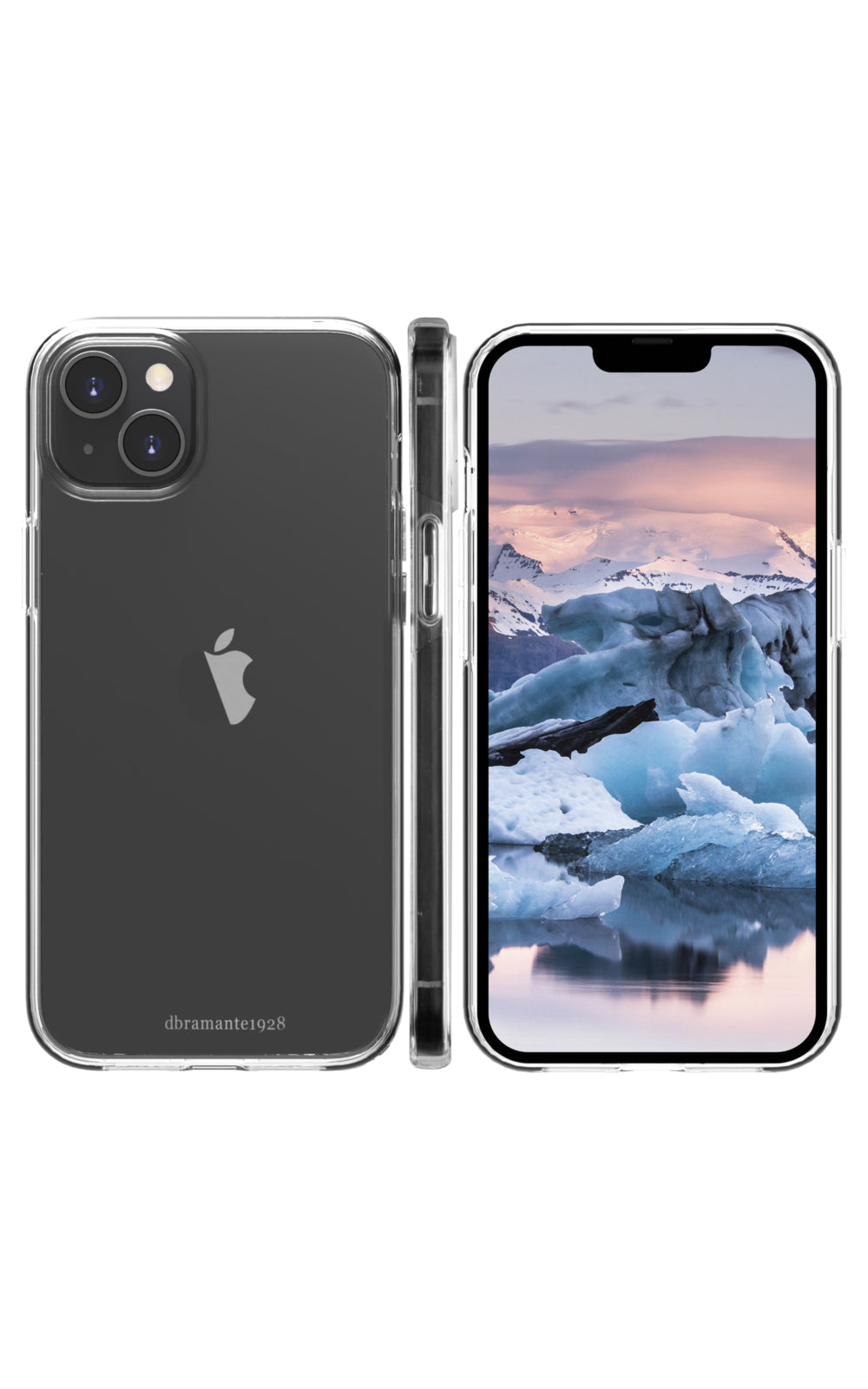 dbramante1928 Backcover – für Apple iPhone 14 Plus, Recycling-Kunststoff, transparent, bis 3 m sturzsicher