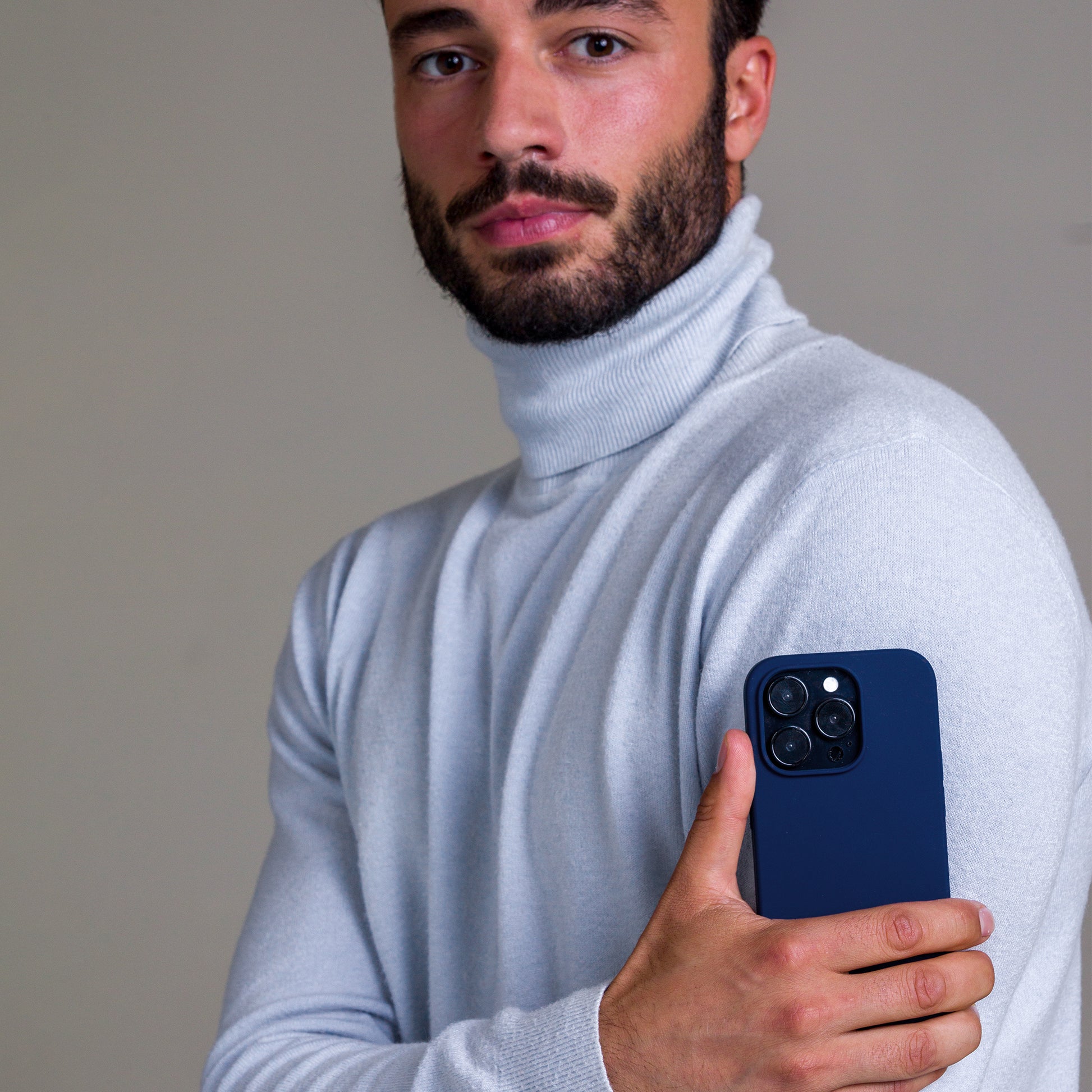 dbramante1928 Backcover – für Apple iPhone 14 Pro Max, Recycling-Kunststoff, blau