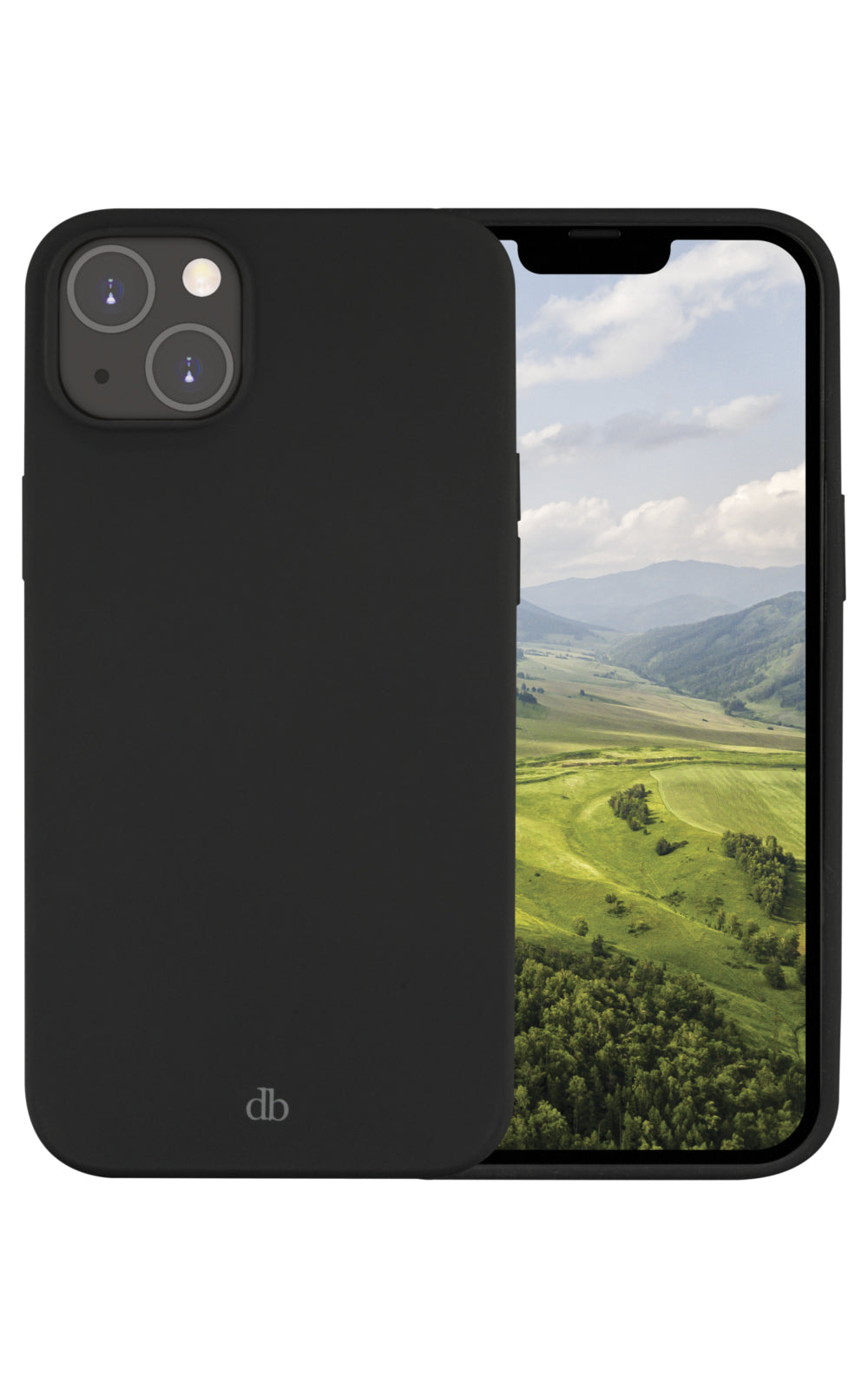 dbramante1928 Greenland Backcover – für Apple iPhone 14, Recycling-Kunststoff, schwarz