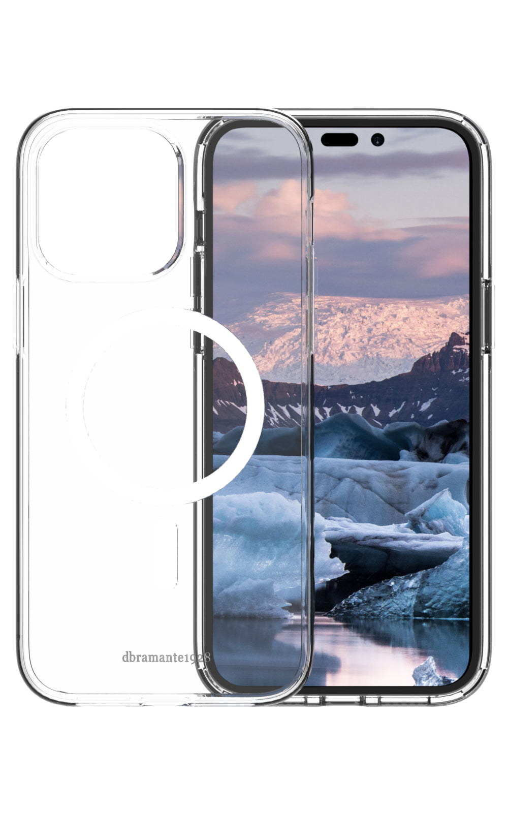 dbramante1928 Backcover – für Apple iPhone 14 Pro Max, MagSafe, Kunststoff, Transparent