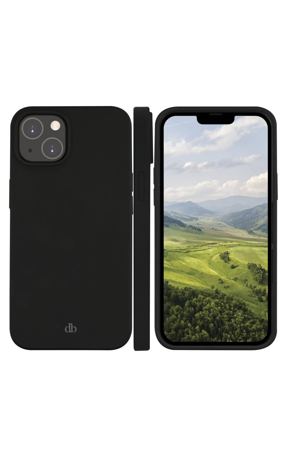 dbramante1928 Greenland – Backcover – für Apple iPhone 14 Plus, Recycling-Kunststoff, schwarz