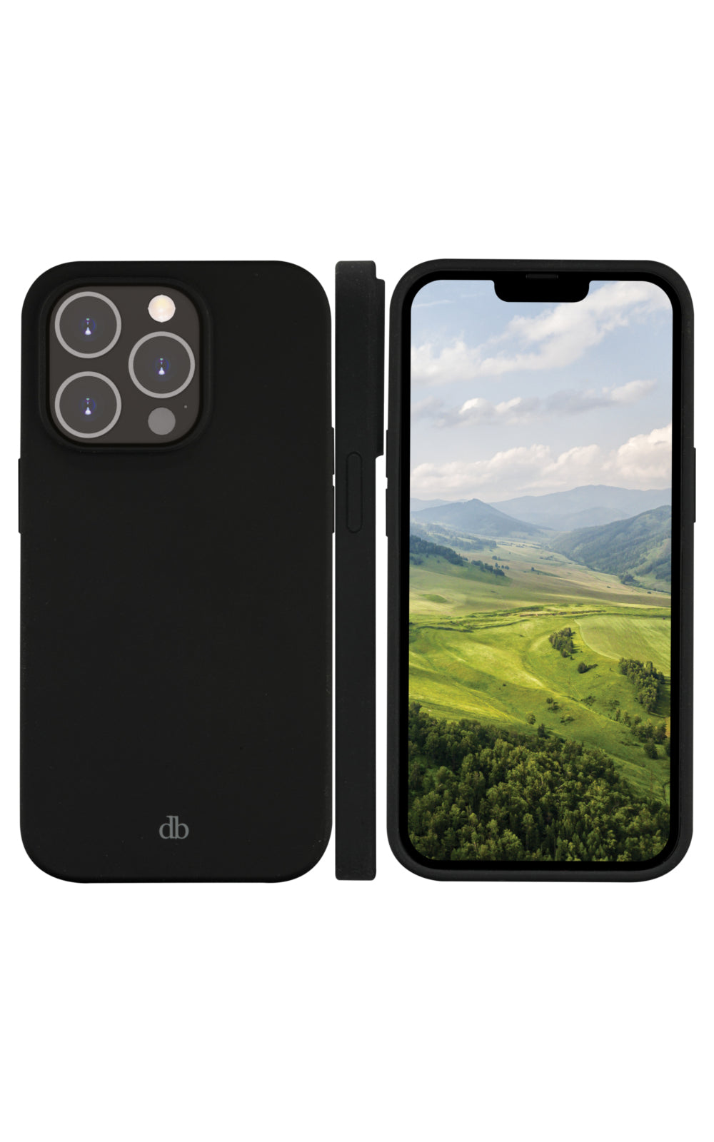 dbramante1928 Monaco – Backcover – für Apple iPhone 14 Pro Max, Recycling-Kunststoff, Blau