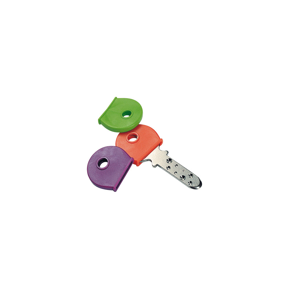 Rieffel Schlüsselkappe – assortiert, Kunststoff, Ø 25 mm
