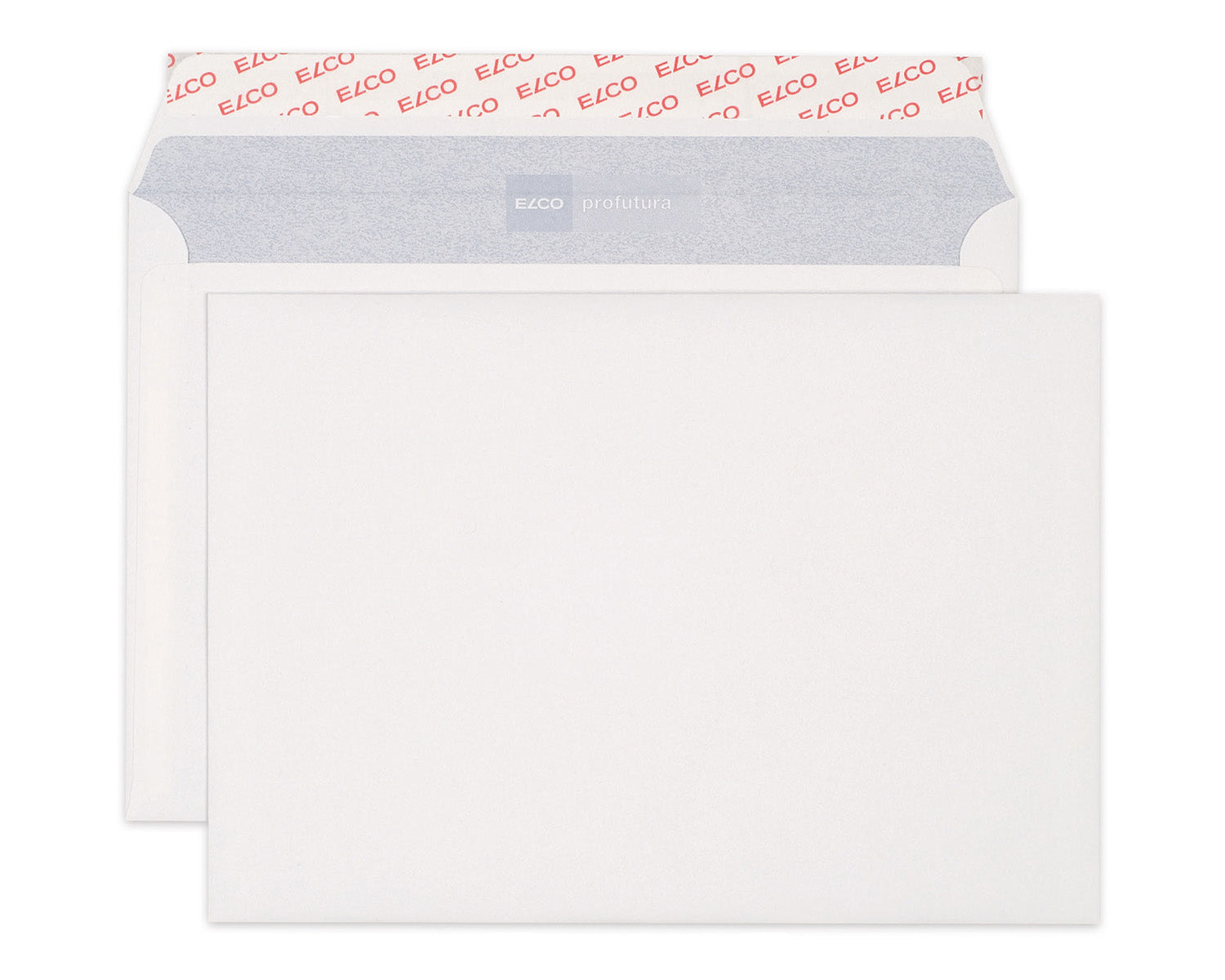 Elco Couvert C5, ohne Fenster, selbstklebend, naturweiss, 100 g/m², recycelt – 500 Stk.